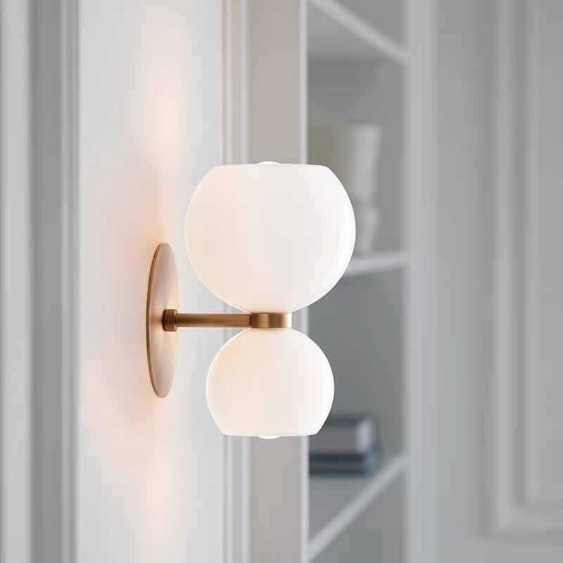 Applique Murale LED Double Minimaliste – Lumis Duo