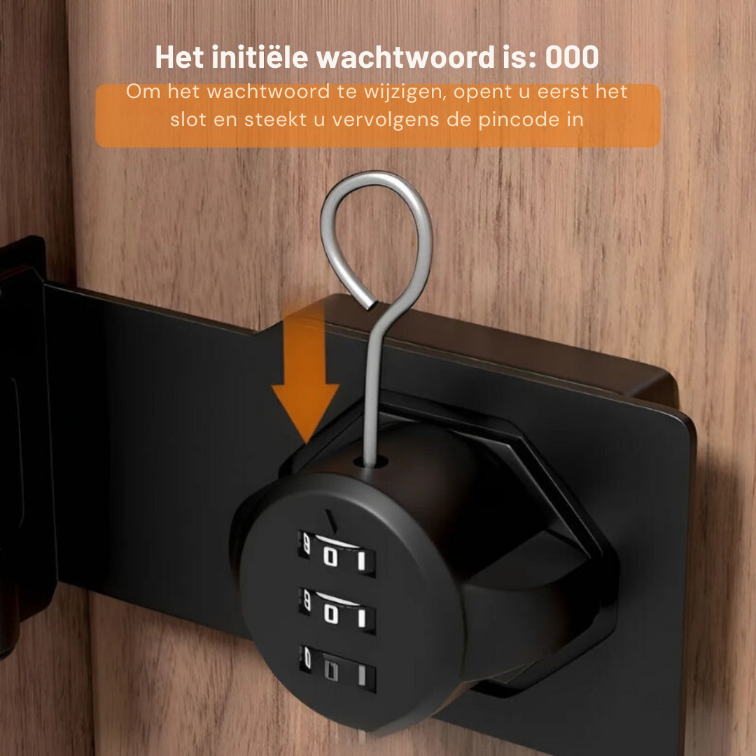 Cadenas à combinaison sans clé - SecureCode