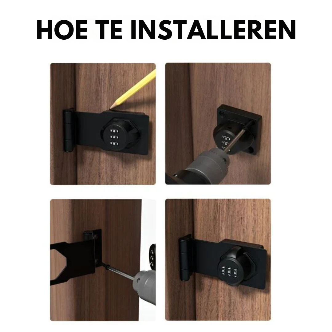Cadenas à combinaison sans clé - SecureCode