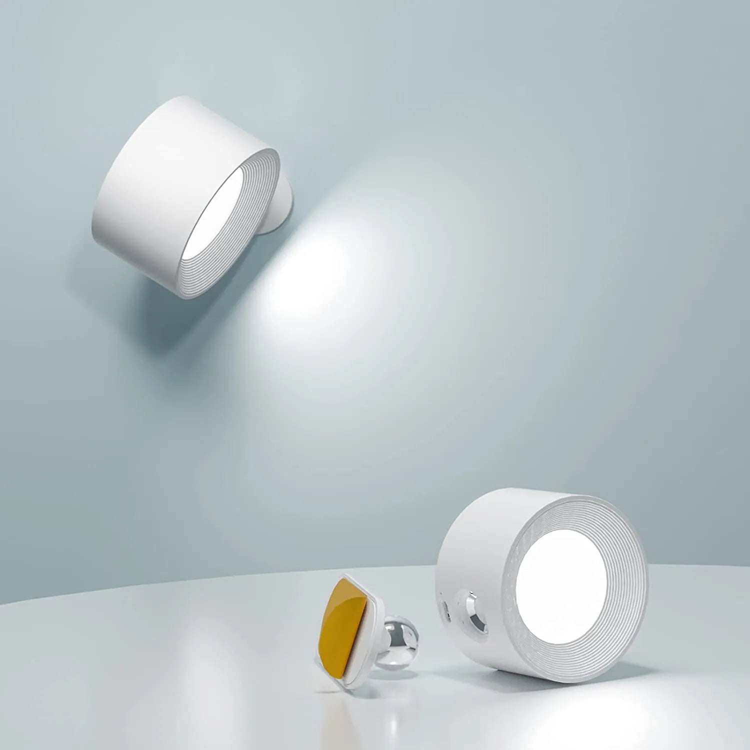 Applique Murale Sans Fil Rechargeable - LumoFlex