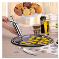 Presse à biscuits en acier inoxydable | Parfaite pour des biscuits uniformes | BakePro