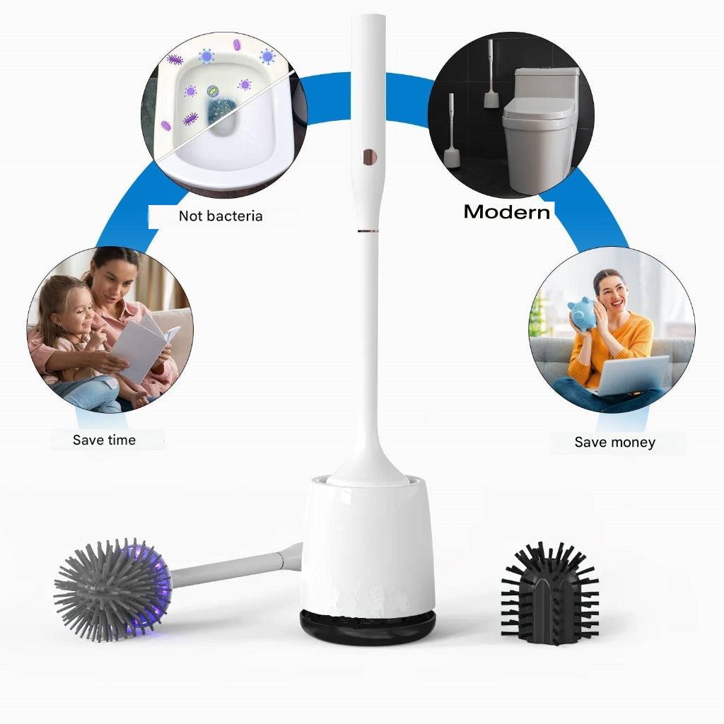 Brosse de toilette électrique UV à double tête – PureSpin