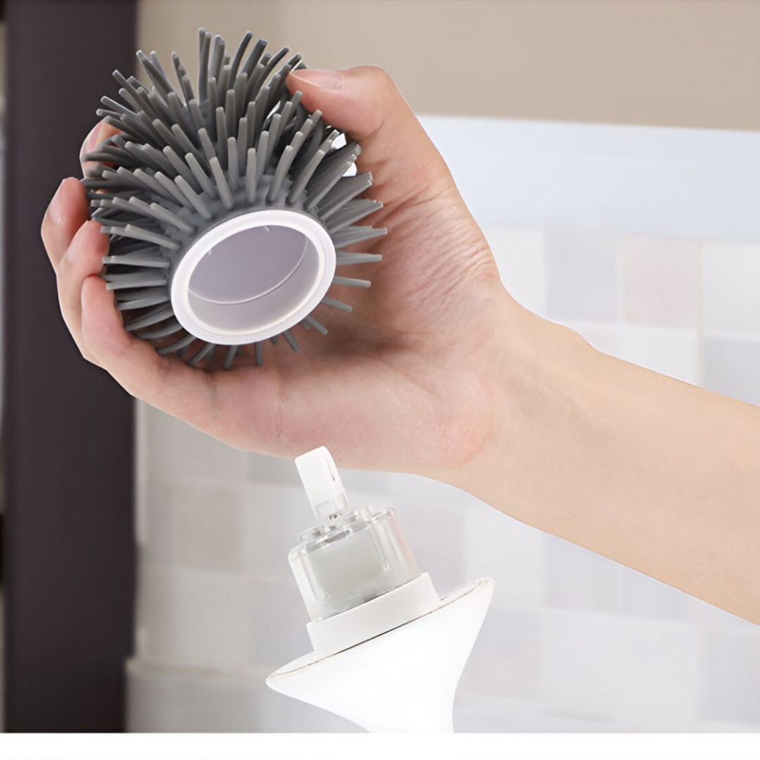Brosse de Toilette Électrique UV avec Tête Double – PureSpin