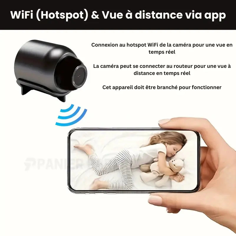 SpyGuard™ – Caméra de Sécurité Sans Fil Extérieure avec Vision Nocturne HD & Surveillance en Direct