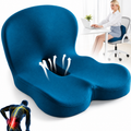 ErgoComfort Pad – Coussin de siège en mousse à mémoire ergonomique