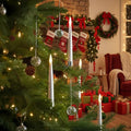 LUMITWIG – Ensemble de bougies LED sans flamme pour sapins de Noël et décorations festives