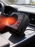 Chauffage céramique pour voiture 12V | 150W-300W | Dégivreur portable avec thermostat automatique