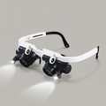 Loupes avec lampes LED pour yeux doubles