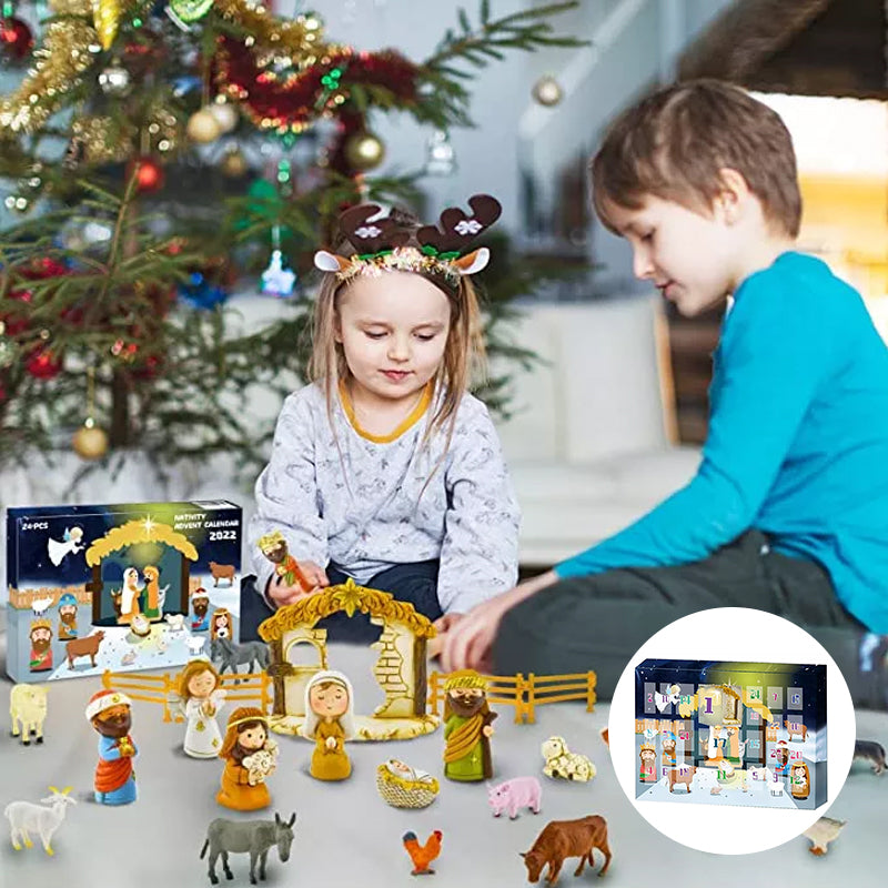 Calendrier de l'Avent Crèche - Pour une expérience de Noël magique