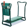 GardenElegance Luxe Kneeler Seat | Tapis de jardinage 2-en-1 polyvalent avec poignées et pochette à outils pour un confort et une commodité ultimes
