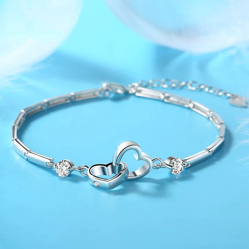 Bracelet en argent Doppelherz