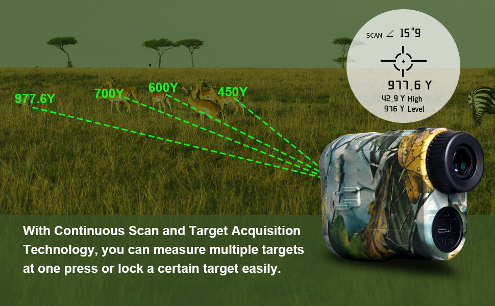 Télémètre de Chasse Extérieur – Précis et Fiable
