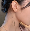 Boucles d'oreilles gouttes d'eau simples