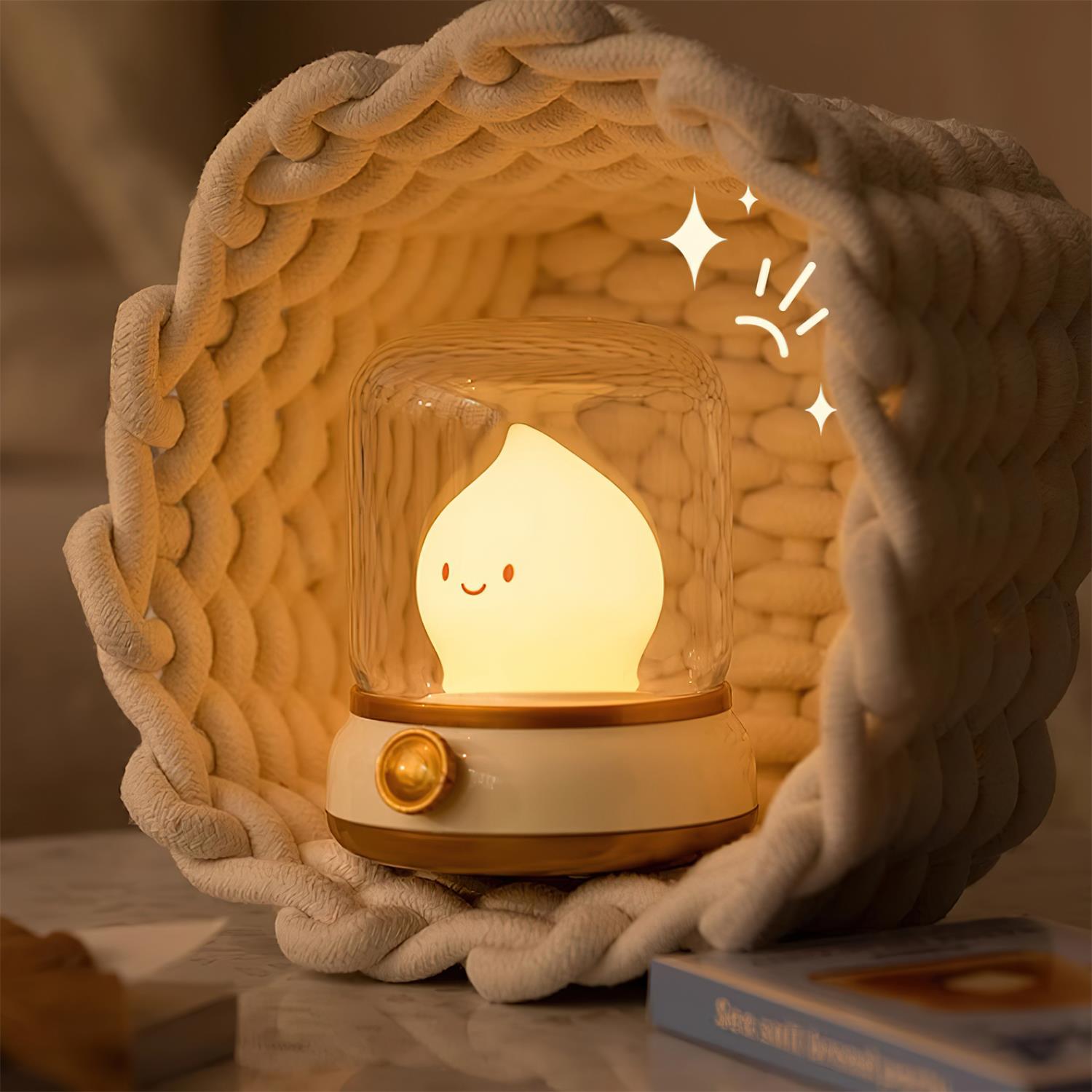 Lampe de Nuit LED Luxe SerenityGlow | Élevez votre ambiance pour un sommeil réparateur et une relaxation ultime