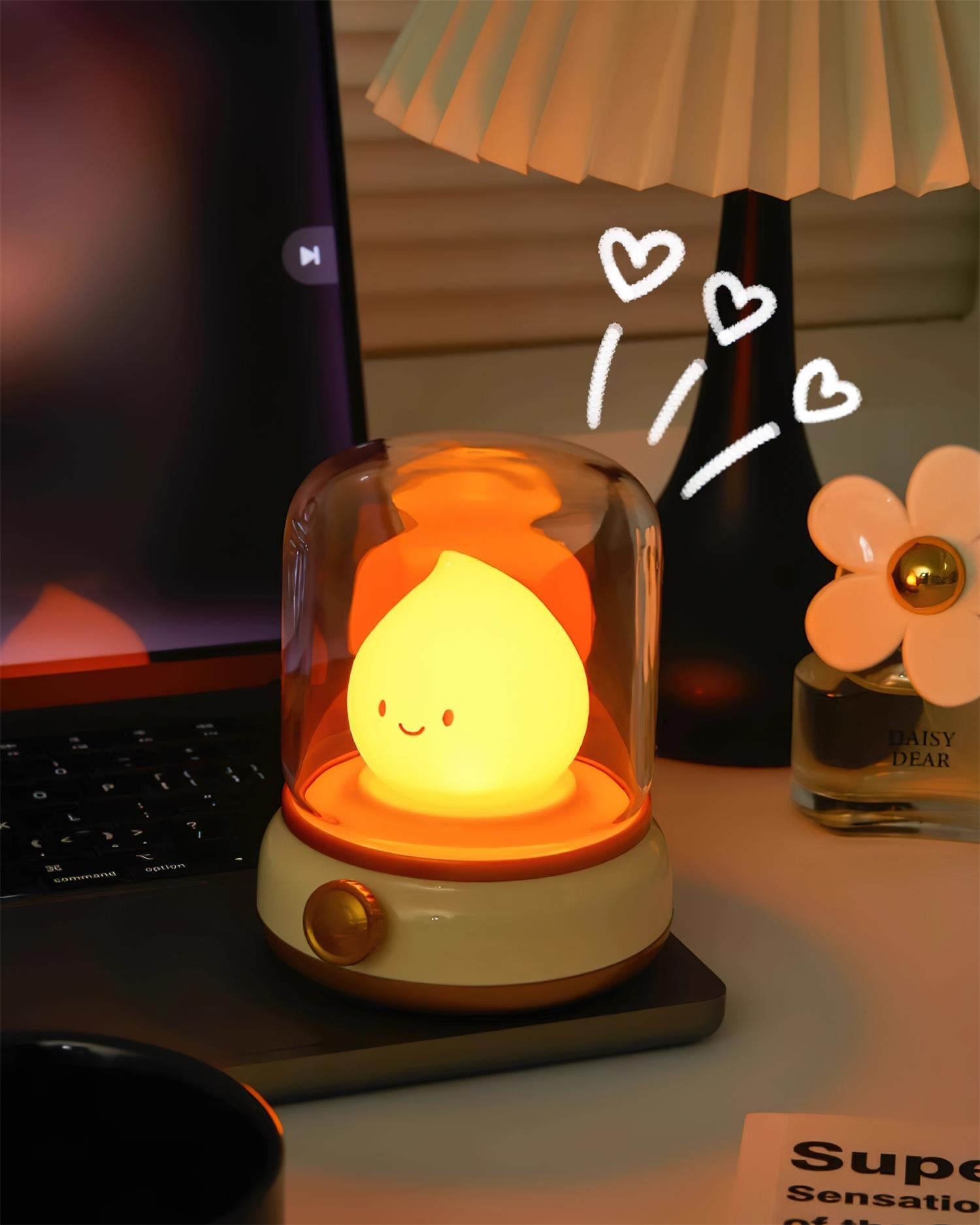Lampe de Nuit LED Luxe SerenityGlow | Élevez votre ambiance pour un sommeil réparateur et une relaxation ultime