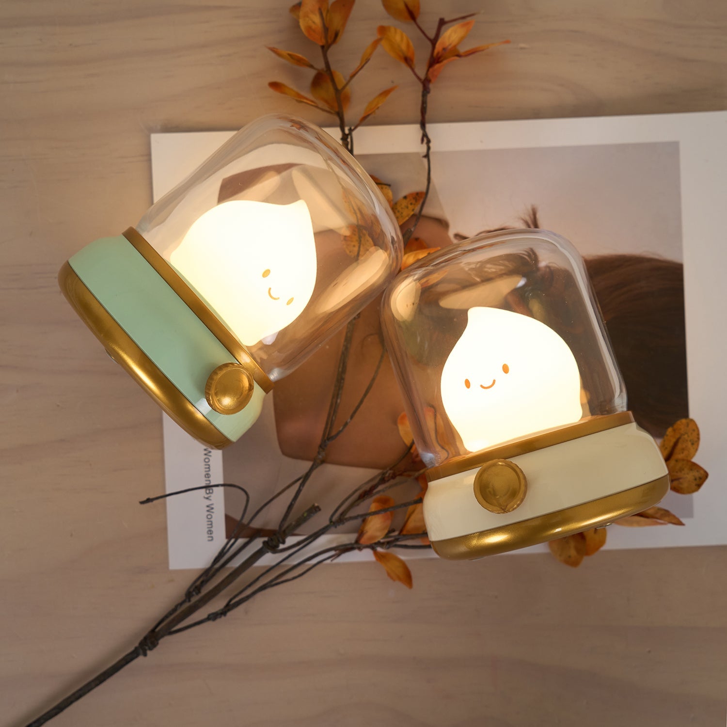 Lampe de Nuit LED Luxe SerenityGlow | Élevez votre ambiance pour un sommeil réparateur et une relaxation ultime