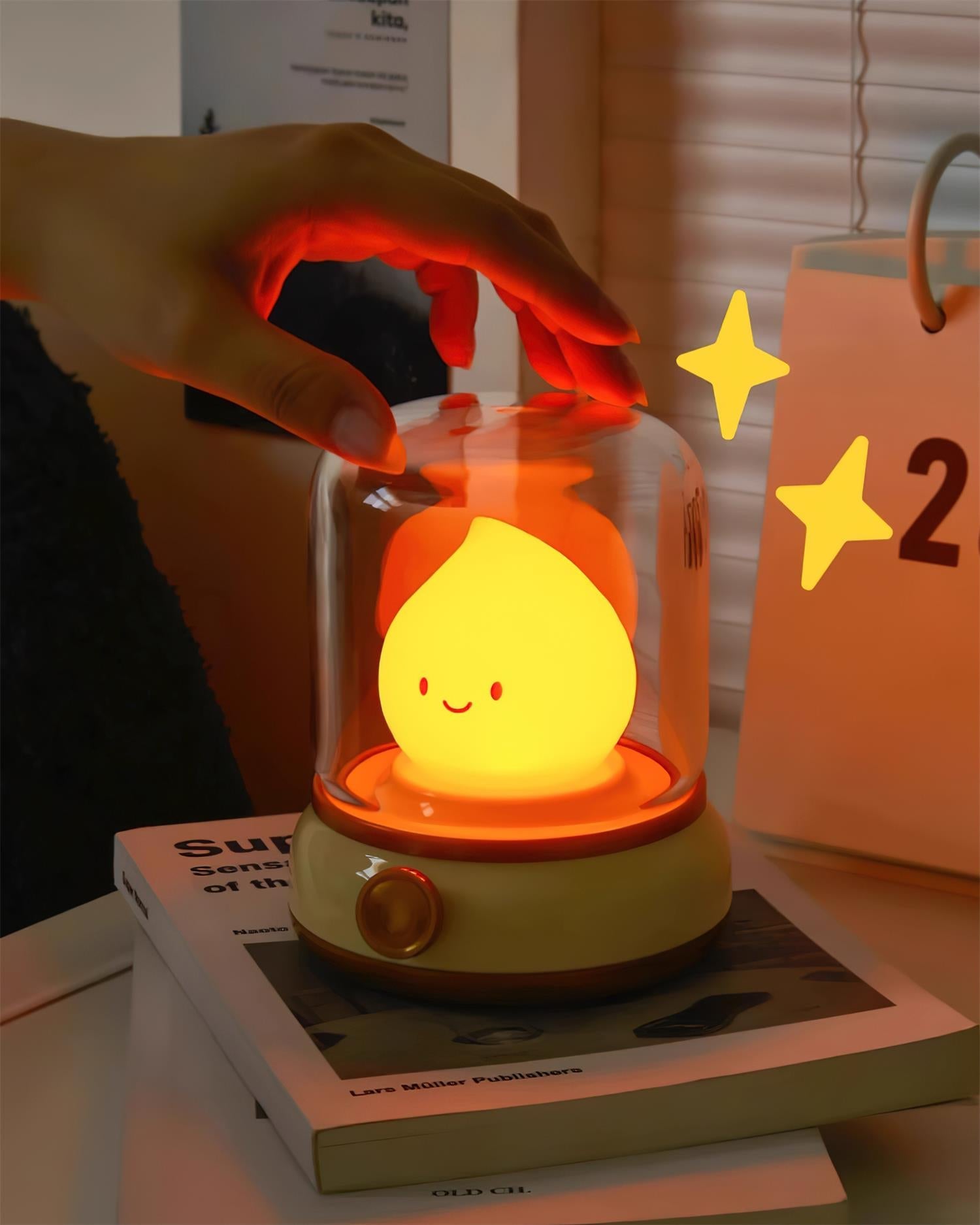 Lampe de Nuit LED Luxe SerenityGlow | Élevez votre ambiance pour un sommeil réparateur et une relaxation ultime