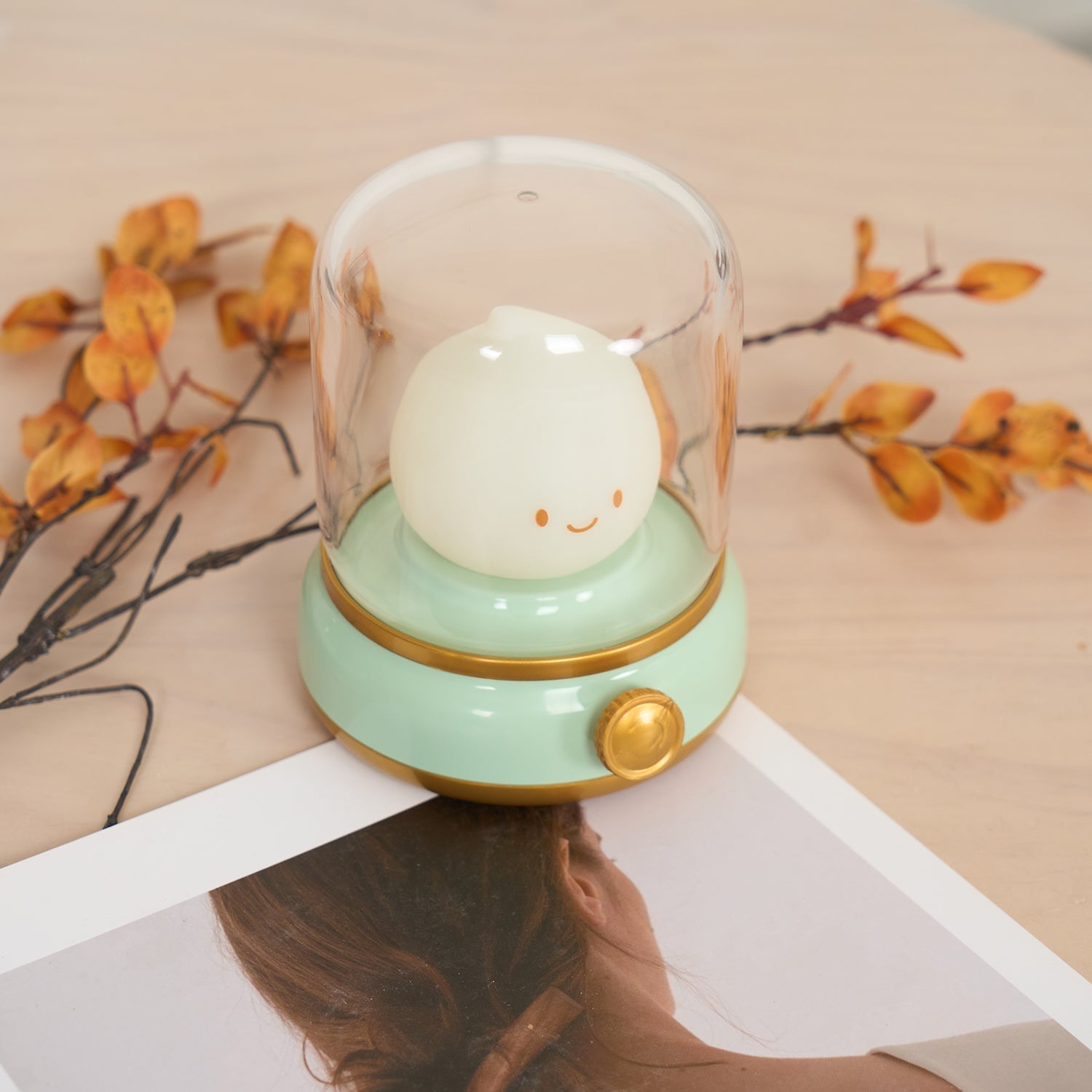 Lampe de Nuit LED Luxe SerenityGlow | Élevez votre ambiance pour un sommeil réparateur et une relaxation ultime