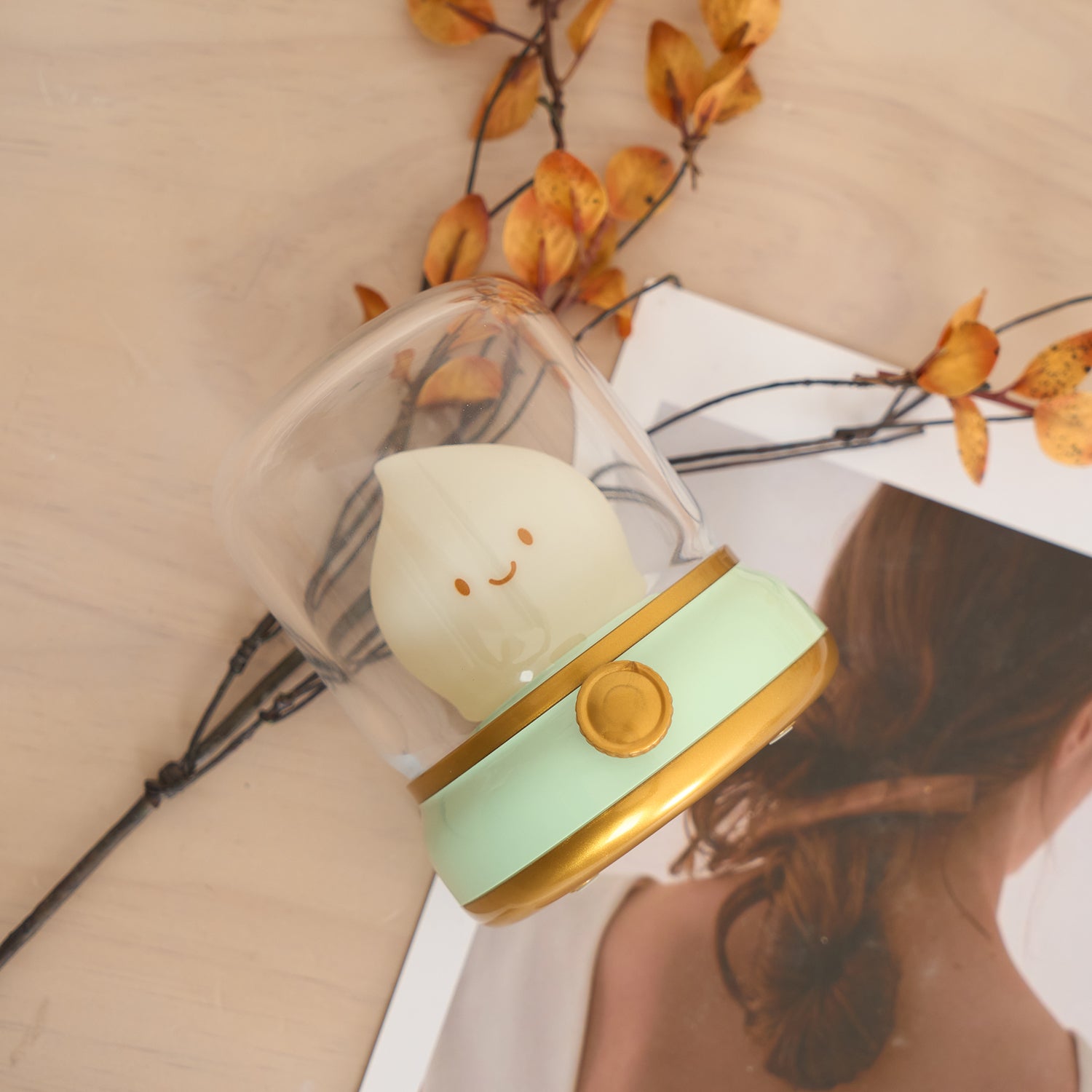 Lampe de Nuit LED Luxe SerenityGlow | Élevez votre ambiance pour un sommeil réparateur et une relaxation ultime
