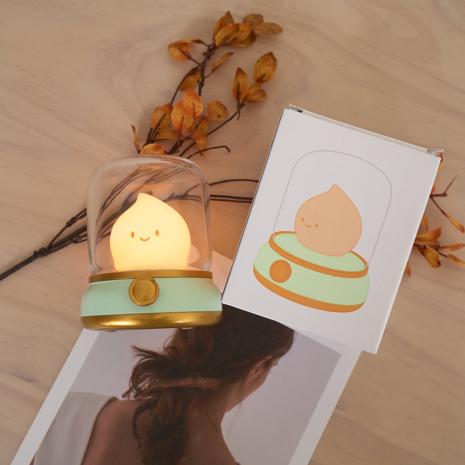 Lampe de Nuit LED Luxe SerenityGlow | Élevez votre ambiance pour un sommeil réparateur et une relaxation ultime
