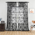Rideaux Transparente Floral Grace