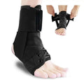 Protection de la cheville avec lacets ajustables