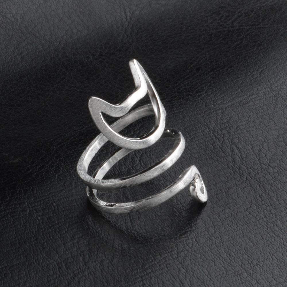 Bague en argent pour chat | Bague élégante et charmante