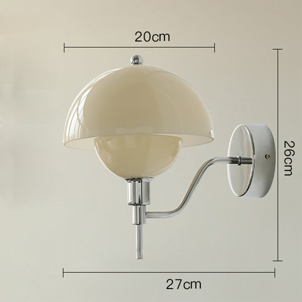 Applique Murale Hallway Champignon Crème – Une Touche d'Élégance Inspirée de la Nature