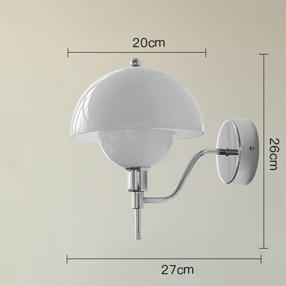 Applique Murale Hallway Champignon Crème – Une Touche d'Élégance Inspirée de la Nature