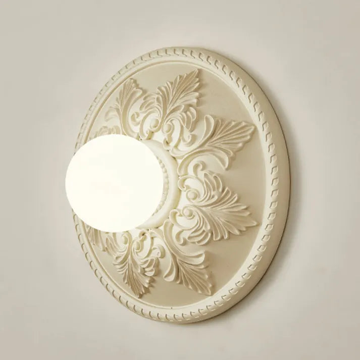 Applique Murale en Résine Moderne – Design Contemporain Élégant Ton Café