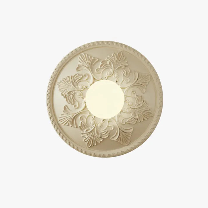 Applique Murale en Résine Moderne – Design Contemporain Élégant Ton Café