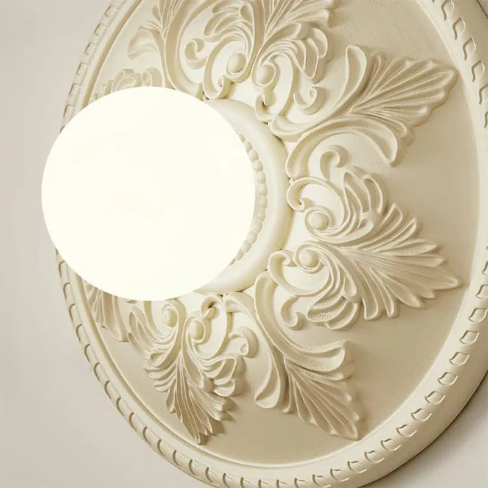 Applique Murale en Résine Moderne – Design Contemporain Élégant Ton Café