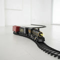 Ensemble de train de Noël électrique – Jouet festif avec rails flexibles pour des soirées d'hiver magiques