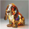 STATUETTE SCHIMMER – Lampe de nuit LED artistique avec motif de race de chien