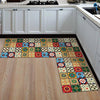 Tapis de Cuisine Antidérapant Moderne – Tapis de Sol à Imprimé Géométrique pour Salle de Bain, Balcon, Couloir et Espaces de Vie