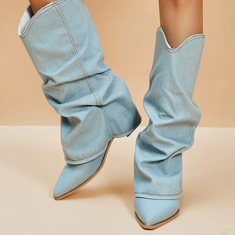 Miley | Bottes en Denim