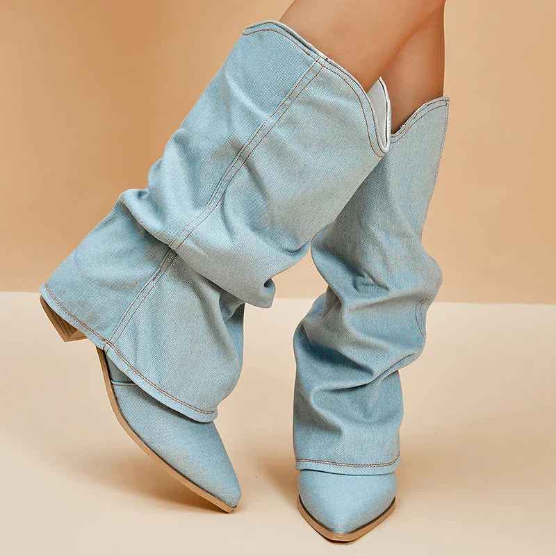 Miley | Bottes en Denim