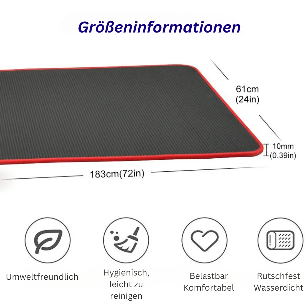 Tapis de Yoga Antidérapant Extra Épais - FlexiMat