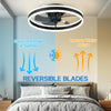 Ventilateur de Plafond Intelligent Oberlicht – Lumière LED & Télécommande pour un Confort Moderne