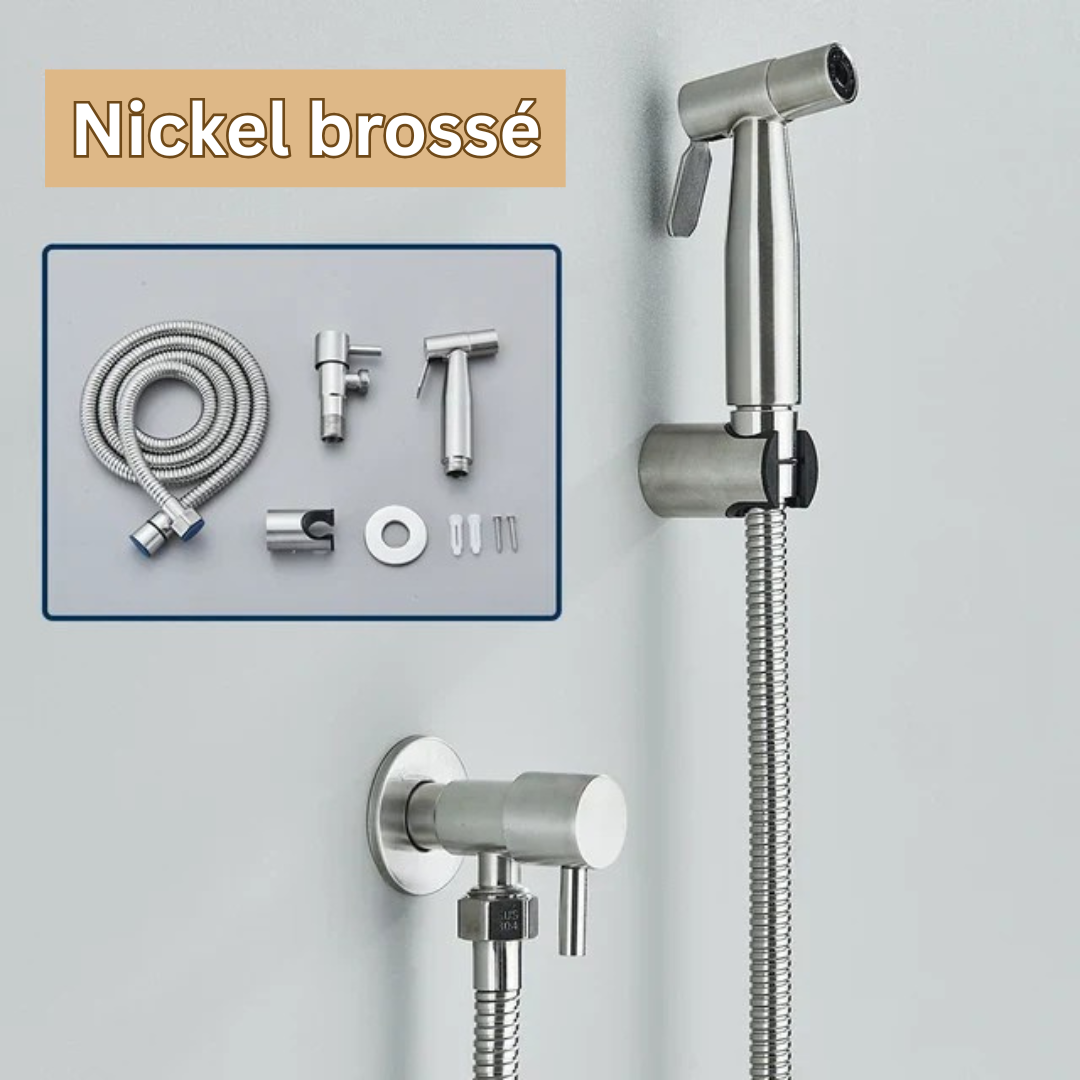 AquaElegance Luxe Bidet Sprayer | Nettoyage hygiénique pour un confort et une commodité inégalés