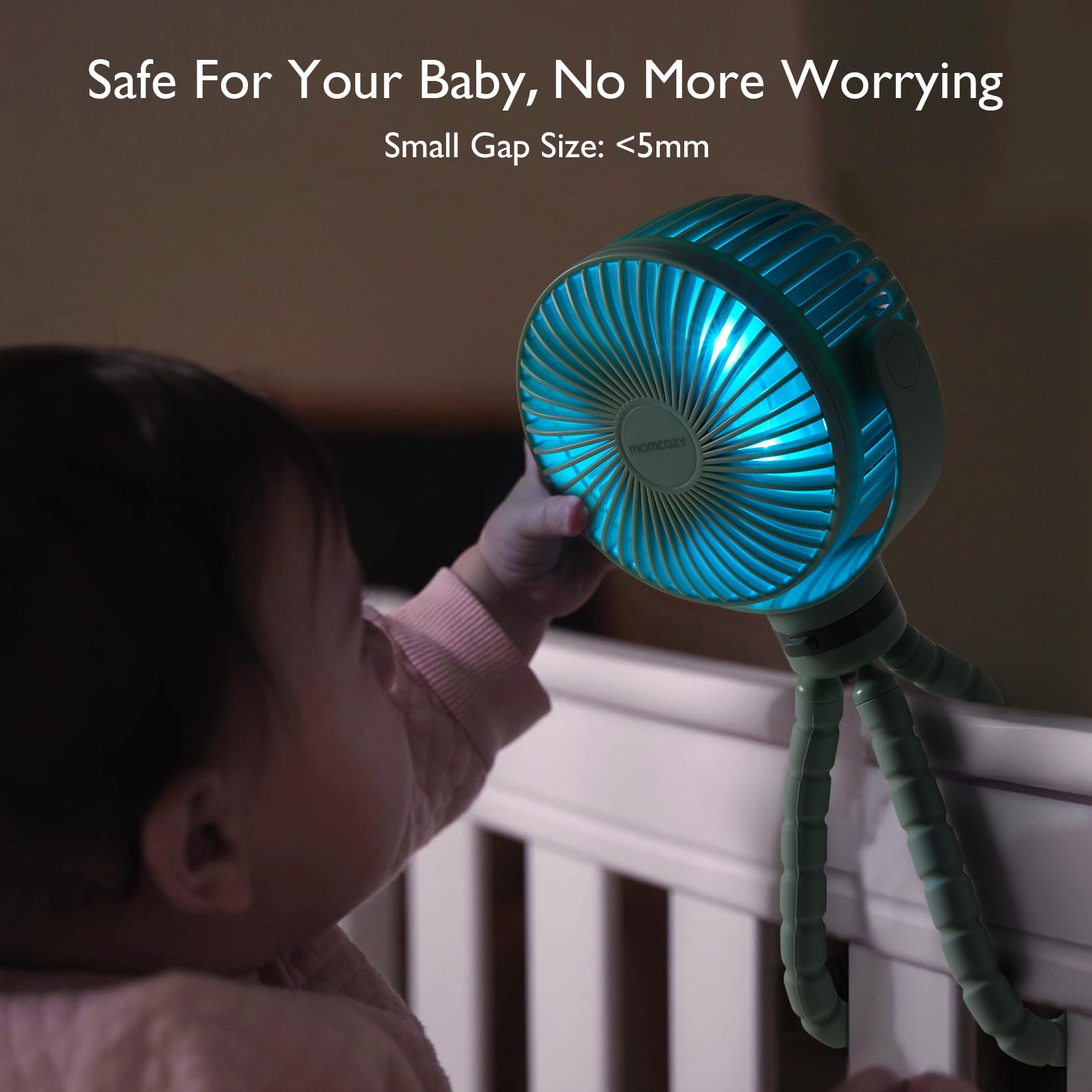 Ventilateur portable rechargeable USB pour les voyages