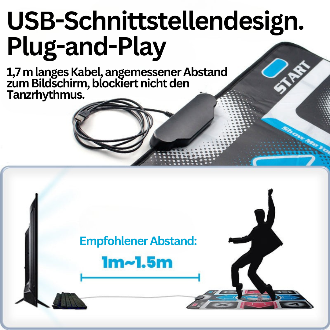 Tapis de danse interactif – GroovePlay