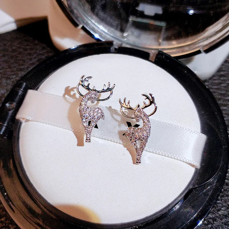 Boucles d'oreilles Renne de Noël