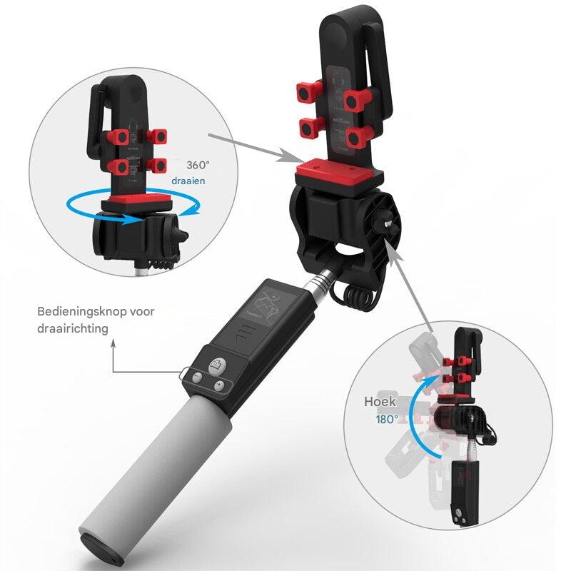 Bâton à Selfie Bluetooth avec Rotation à 360° – SpinShot