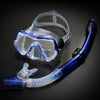 AquaElite Luxe Masque de Plongée & Ensemble de Snorkel | Conception professionnelle avec technologie anti-buée pour une visibilité et un confort optimaux