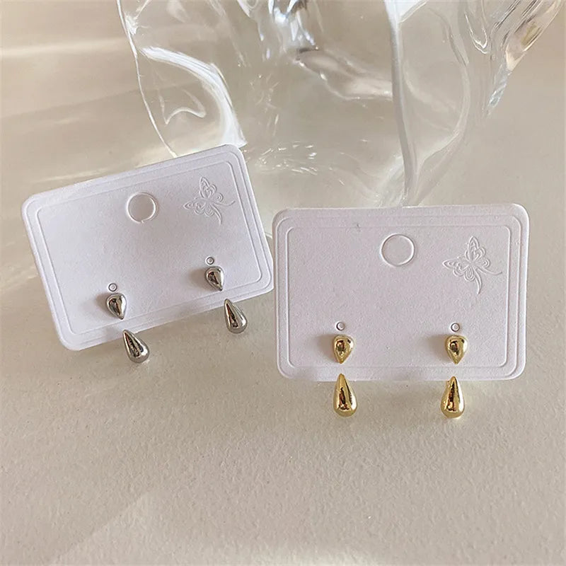 Boucles d'oreilles goutte d'eau