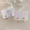 Boucles d'oreilles goutte d'eau