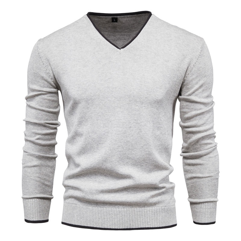 Vardi Dante™ Pull Homme | Pull Slim Fit avec Col en V