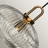 Suspension japonaise VeraGlow | Lampe à suspension nordique chic en verre pour un éclairage chaleureux et d'ambiance