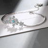 Bracelet en Cubic Zirconia Flocons de Neige de Noël